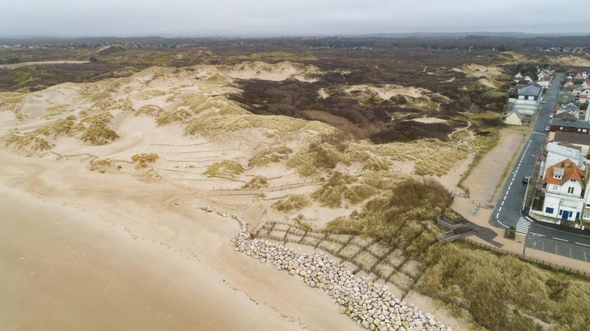 Cottage Proche Du Bord De Mer Et Au Coeur Des Dunes Merlimont Plage Exteriör bild